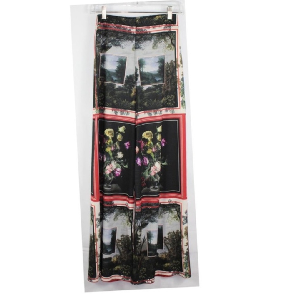 Zara Palazzo Printed Pants